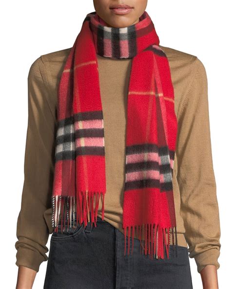 burberry cashmere scarf plum|burberry check wool scarf.